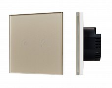 Выключатель сенсорный SWT-OMALI-S02-ZB-GD (250V, 10A, Zigbee) (Arlight, Стекло)