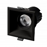 Светильник MS-FLOW-BUILT-S85x85-6W Day4000 (BK, 15 deg, 230V) (Arlight, IP20 Металл, 5 лет)
