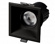 Светильник MS-FLOW-BUILT-S85x85-6W Day4000 (BK, 15 deg, 230V) (Arlight, IP20 Металл, 5 лет)