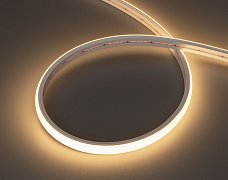 Лента герметичная MOONLIGHT-TOP-X320-11x7mm 24V Warm3000 (10 W/m, IP65, CSP, 5m, wire x2) (Arlight, Силикон)