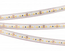 Светодиодная лента RTW 2-5000PS 12V Warm3000 2x (3528, 600 LED, LUX) (Arlight, 9.6 Вт/м, IP67)