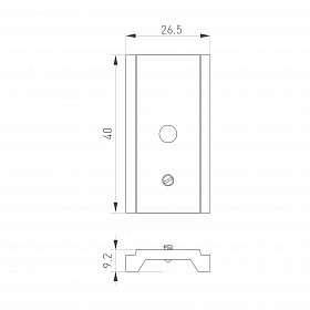 Держатель MAG-ORIENT-HOLDER (WH) (Arlight, Сталь)