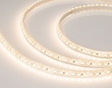 Светодиодная лента герметичная RTW-PU-A120-10.5mm 12V Warm3000 (16.8 W/m, IP68, Wire 2m, 5m) (Arlight, -)
