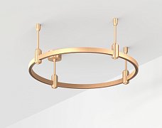Основание ART-APRIORI-ROUND-ROD-200-R600 (GD) (Arlight, IP20 Металл, 3 года)