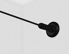 Лента-трос STINGRAY-R2-RT-B30-10mm 24V BLACK RGB (7.2 W/m, IP20, 5060, 5m) (Arlight, Сталь+Алюминий)