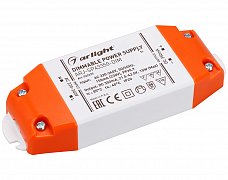 Блок питания ARJ-SP43350-DIM (15W, 350mA, PFC, Triac) (Arlight, IP20 Пластик, 3 года)
