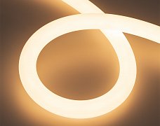 Лента герметичная MOONLIGHT-TOP-A336-D30mm 24V Warm3000 (14.4 W/m, IP65, 5m, wire x1) (Arlight, Вывод прямой, 3 года)