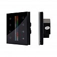 Панель Sens SR-2830C-AC-RF-IN Black (220V,RGB+CCT,4зоны) (Arlight, IP20 Пластик, 3 года)