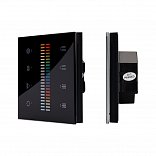 Панель Sens SR-2830C-AC-RF-IN Black (220V,RGB+CCT,4зоны) (Arlight, IP20 Пластик, 3 года)