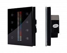 Панель Sens SR-2830C-AC-RF-IN Black (220V,RGB+CCT,4зоны) (Arlight, IP20 Пластик, 3 года)