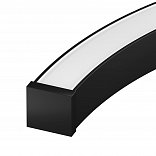 Профиль LINE-3535-BENT-SIDE-2000 ANOD BLACK (Arlight, Алюминий)