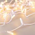 Светодиодная гирлянда ARD-STRING-CLASSIC-10000-WHITE-100LED-MILK-FLASH Warm (230V, 7W) (Ardecoled, IP65)