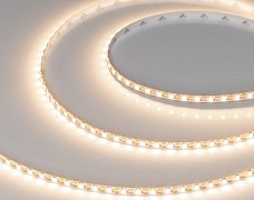 Светодиодная лента FC-A120-5mm 24V Warm3000-CX1 (10 W/m, IP20, 5m) (Arlight, резка 1 светодиод)