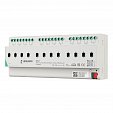 INTELLIGENT ARLIGHT Релейный модуль KNX-7123-82-DRO-DIN (BUS, 12x16A, KNX Secure) (IARL, IP20 Пластик, 2 года)