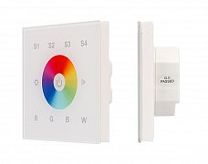 Панель Sens SR-2820B-AC-RF-IN White (220V,RGBW,1 зона) (Arlight, IP20 Пластик, 3 года)