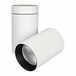 Светильник SP-POLO-SURFACE-TURN-R85-15W White5000 (WH-BK, 40 deg) (Arlight, IP20 Металл, 3 года)