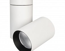 Светильник SP-POLO-SURFACE-TURN-R85-15W White5000 (WH-BK, 40 deg) (Arlight, IP20 Металл, 3 года)