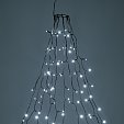 Светодиодная гирлянда Лучи Смарт ARD-GALA-CLASSIC-2000-BLACK-200LED White (230V, 4.7W, Tuya Wi-Fi) (Ardecoled, IP65)