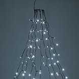 Светодиодная гирлянда Лучи Смарт ARD-GALA-CLASSIC-1500-BLACK-150LED White (230V, 4.7W, Tuya Wi-Fi) (Ardecoled, IP65)