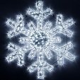 Фигура светодиодная ARD-SNOWFLAKE-M11-1250x1200-604LED White (230V, 36.5W) (Ardecoled, IP65, 1 год)