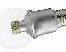 Светодиодная лампа E27 CR-DP-G60 6W Day White (Arlight, ШАР)
