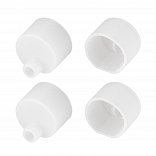 Заглушка WPH-FLEX-D20-TOP WHITE с отверстием (Arlight, Силикон)