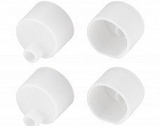 Заглушка WPH-FLEX-D20-TOP WHITE с отверстием (Arlight, Силикон)