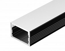 Профиль SL-SLIM15-H10-2000 BLACK (Arlight, Алюминий)
