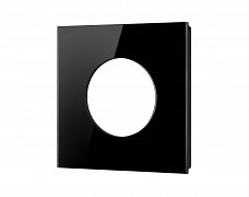 Рамка стеклянная FRM-GLARE-GC-1-BK (Arlight, -)