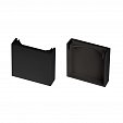 Заглушка LINE-3535-BENT-SIDE BLACK глухая (Arlight, Пластик)