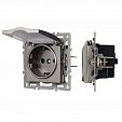 Механизм розетки влагозащищённый SCT-MCP-PL-GR (250V, 16A) (Arlight, -)