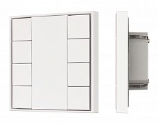 INTELLIGENT ARLIGHT Кнопочная панель KNX-301-22-8-SH-IN White (BUS, Frame) (IARL, IP20 Пластик, 3 года)