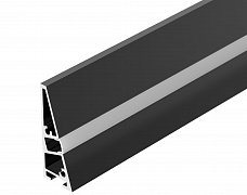 Профиль PLINTUS-H40-2000 BLACK (Arlight, Алюминий)
