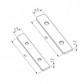 Соединитель профиля LINE-6070-180 Set (Arlight, Металл)