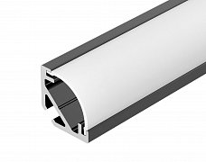 Профиль SL-KANT-H10-2000 BLACK (Arlight, Алюминий)