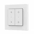 INTELLIGENT ARLIGHT Кнопочная панель SMART-RF-801-22-MULTI белая, квадрат. (3V, пластик, 2.4G) (IARL, IP20 Пластик, 5 лет)