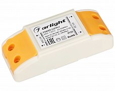 Блок питания ARV-12012 (12V, 1A, 12W) (Arlight, IP20 Пластик, 2 года)