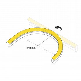 Лента герметичная HALO-SIDE-A168-6x13mm 24V Green (10 W/m, IP67, 2835, 5m) (Arlight, Силикон)