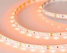 Светодиодная лента RT-A60-8mm 12V Orange (4.8 W/m, IP20, 2835, 5m) (Arlight, -)