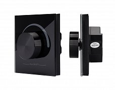 Панель Rotary SR-2202-IN Black (12-24V, DMX, DIM) (Arlight, IP20 Пластик, 3 года)