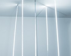Светодиодная гирлянда ARD-ICEFALL-CLASSIC-D12-1000-5PCS-CLEAR-120LED-LIVE WHITE (230V, 11W) (Ardecoled, IP65)