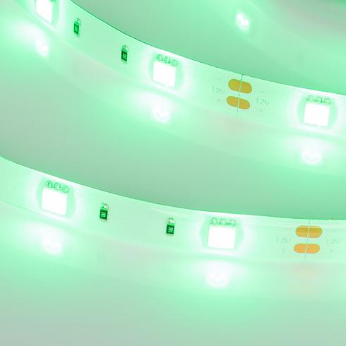 Светодиодная лента RTW 2-5000SE 12V Green (5060, 150 LED, LUX) (Arlight, 7.2 Вт/м, IP65)
