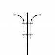 Кронштейн OXOR-SB3-2 BLACK (Arlight, Сталь)