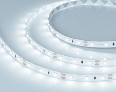 Светодиодная лента RT-A60-8mm 12V Cool 8K (4.8 W/m, IP20, 2835, 5m) (Arlight, Открытый)