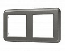 Рамка пластиковая FRM-VERSA-PL-2-GR (Arlight, -)