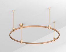 Основание ART-APRIORI-ROUND-ROD-400-R1000 (GD) (Arlight, IP20 Металл, 3 года)