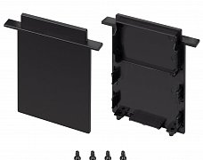 Заглушка SL-LINIA52-3L-F-HIGH BLACK глухая (Arlight, Пластик)