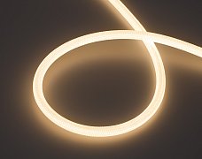Лента герметичная MOONLIGHT-COTTON-TOP-S-M560-D13xmm 24V Warm3000 (11 W/m, IP65, 5m, wire x1) (Arlight, Вывод прямой, 3 года)