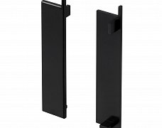 Заглушка PLINTUS-H58-F BLACK  (Arlight, Пластик)