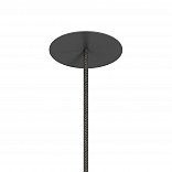 Вывод провода питания для натяжного потолка SPX-CAP-STRETCH-R64-C4 (RAL7024) (Arlight, Металл)